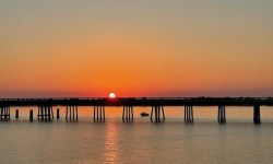 Sunset Hunting Island