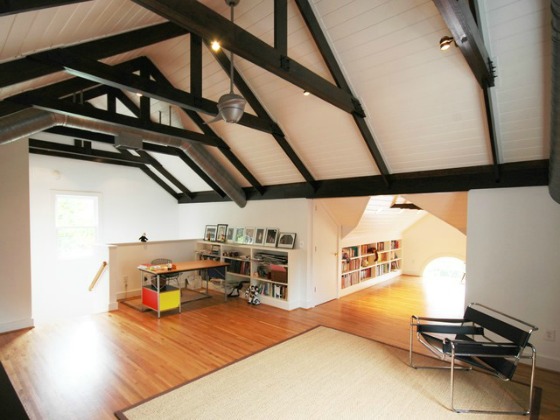 REFINISHED ATTIC SPACE
