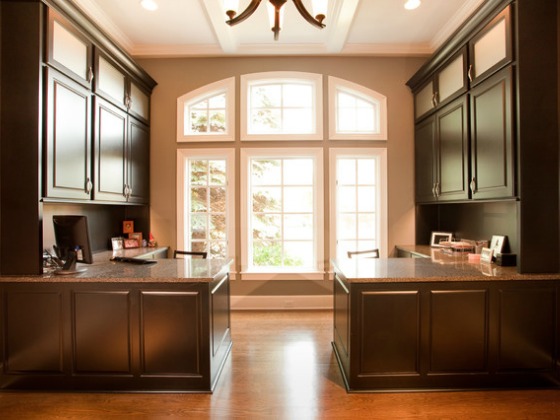 INTERIOR REMODEL WITH NEW HOME OFFICE