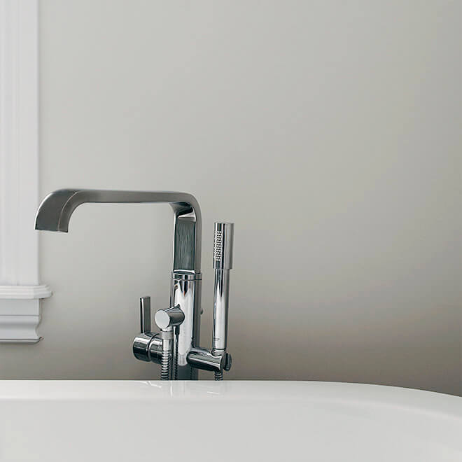 bathtub faucet detail Halifax North End Bathroom Remodel
