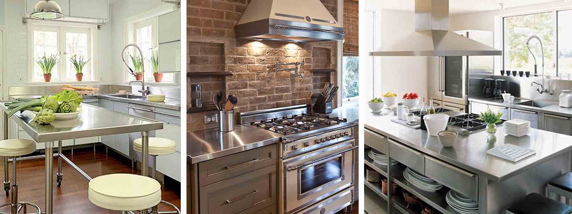 Countertops - 9 Types to Consider for your Kitchen 9 Stainless Steel Countertops