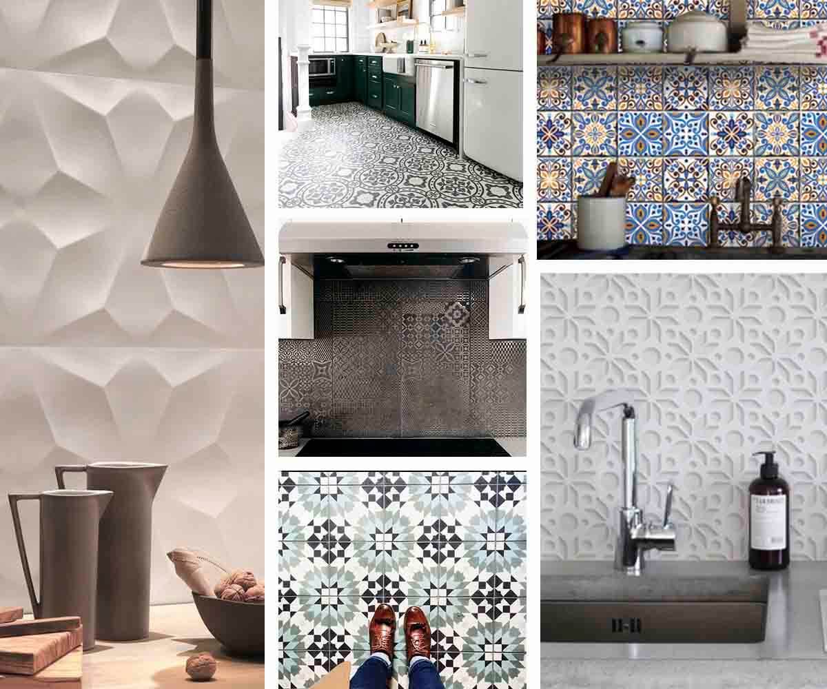 Thinking Outside the White-Kitchen-Box 3 kitchen tile ideas