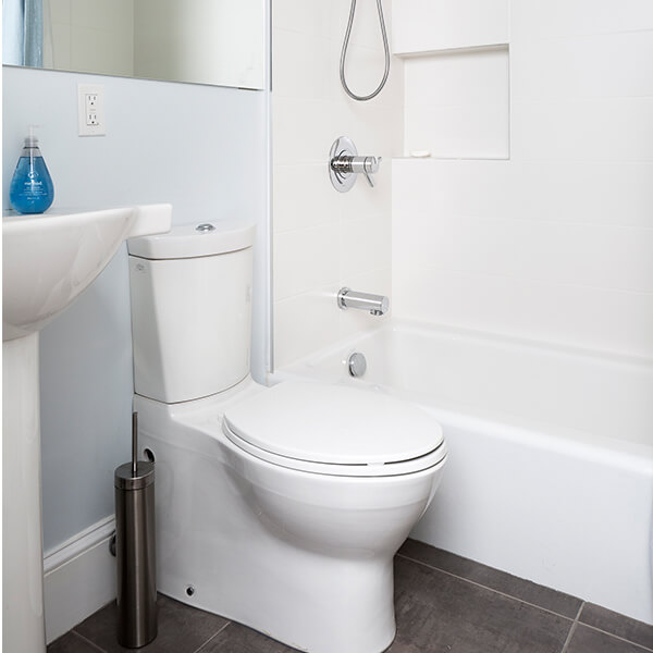 Bright New Addition Bathroom