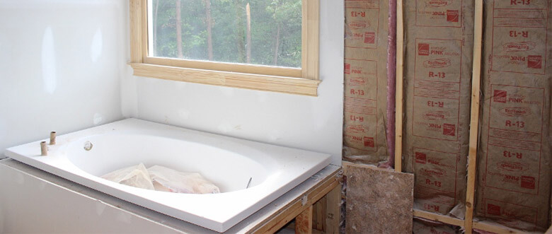 How to Live Through a Bathroom Renovation like a Pro! 5 bathroom under construction