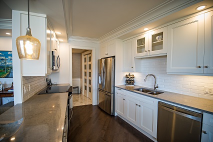 Whole Home Condo Renovation, Halifax (kitchen)