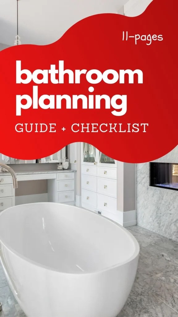 Bathroom Planning Guide - Free Download