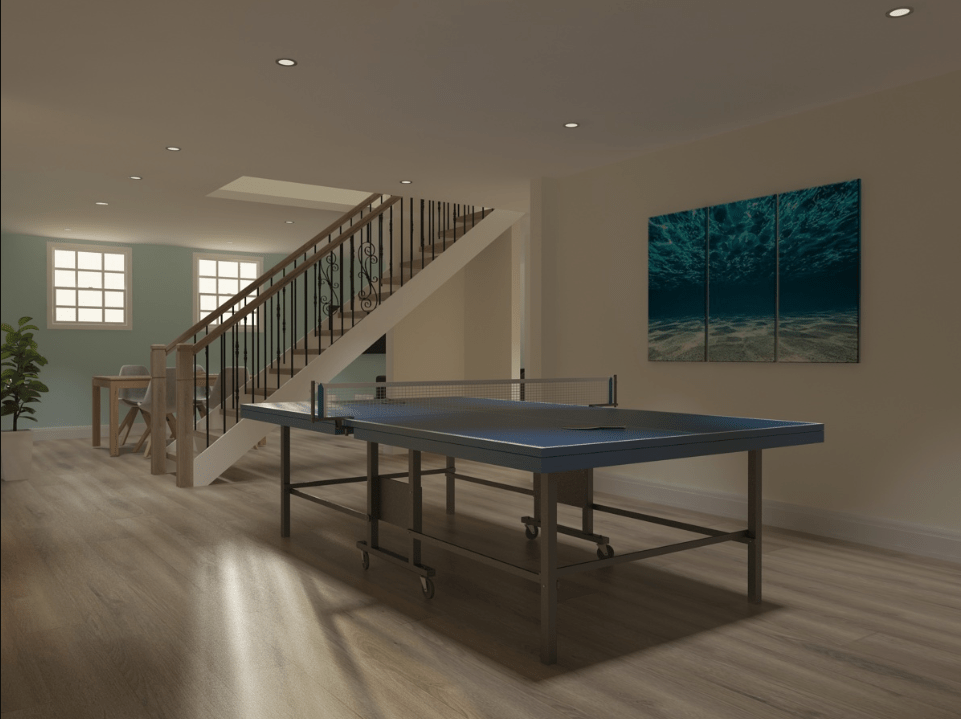 Open Concept Basement Remodel