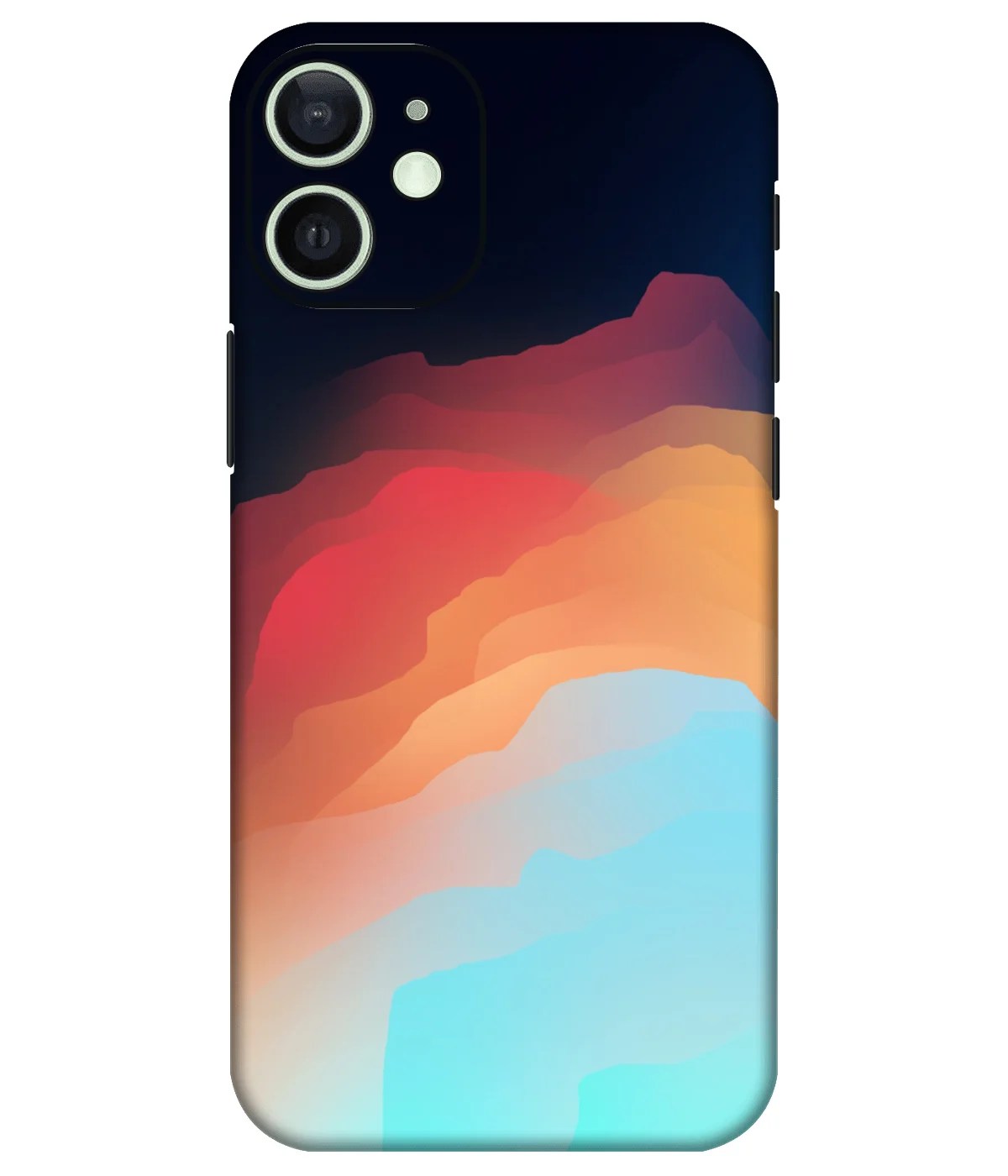 Minimal Paint Art Printed Mobile Skin