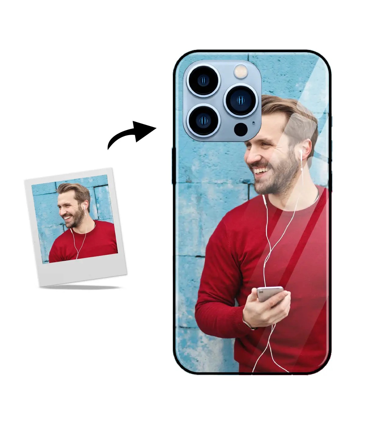 Customized Iphone 13 Pro Max Glass Back Cover 1 Customized Iphone 13 Pro Max Glass Back Cover