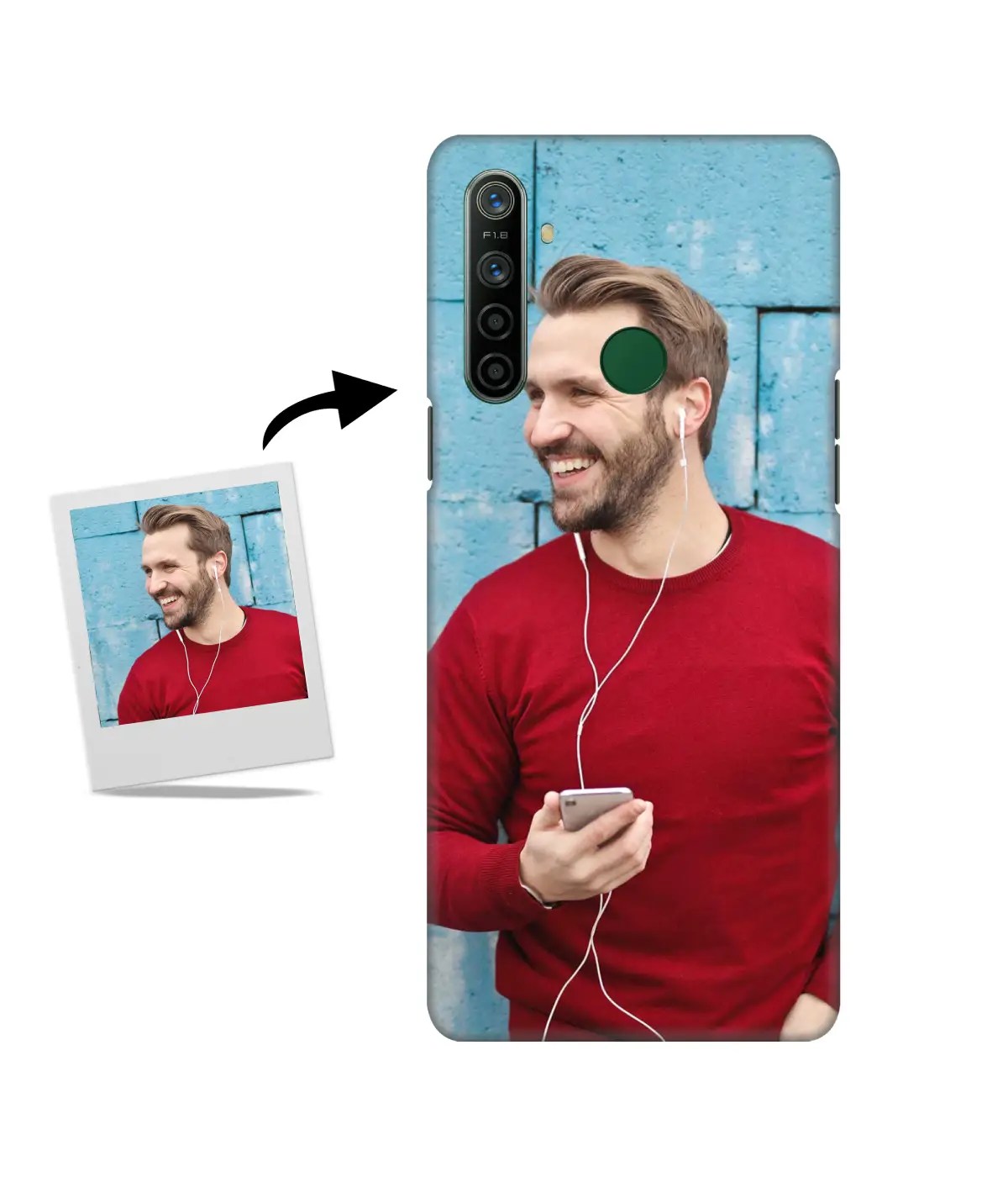 Customized Realme 5i Back Cover