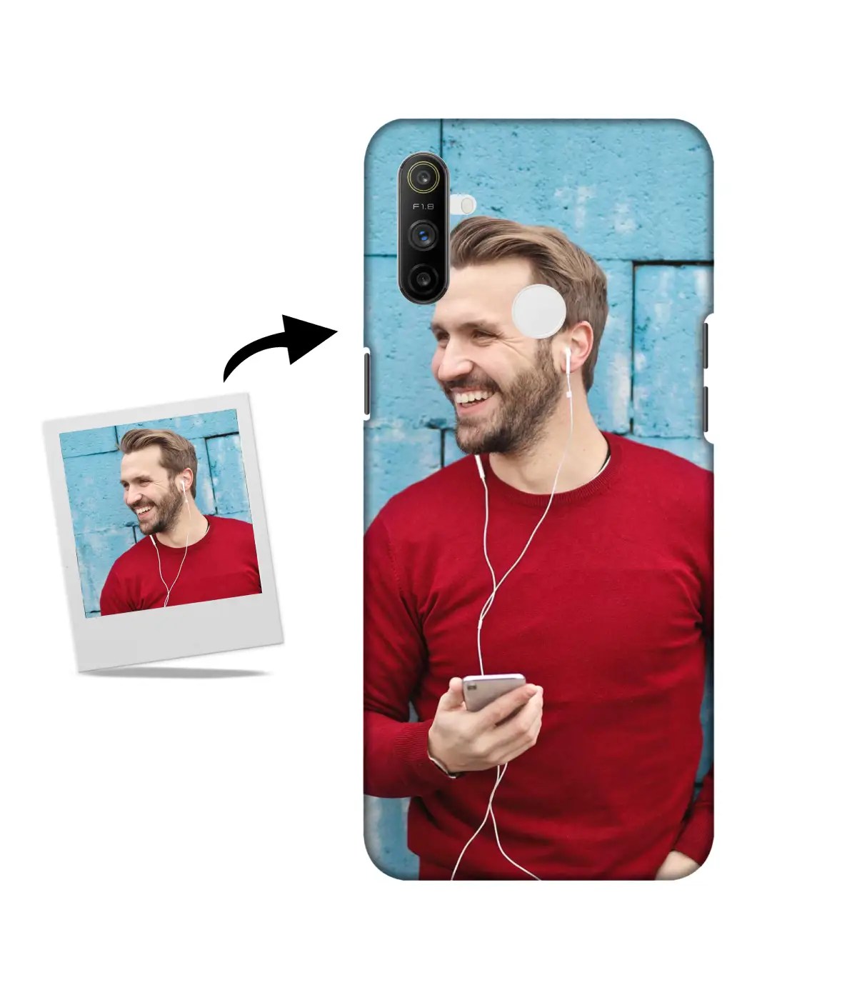 Customized Realme Narzo 10A Back Cover