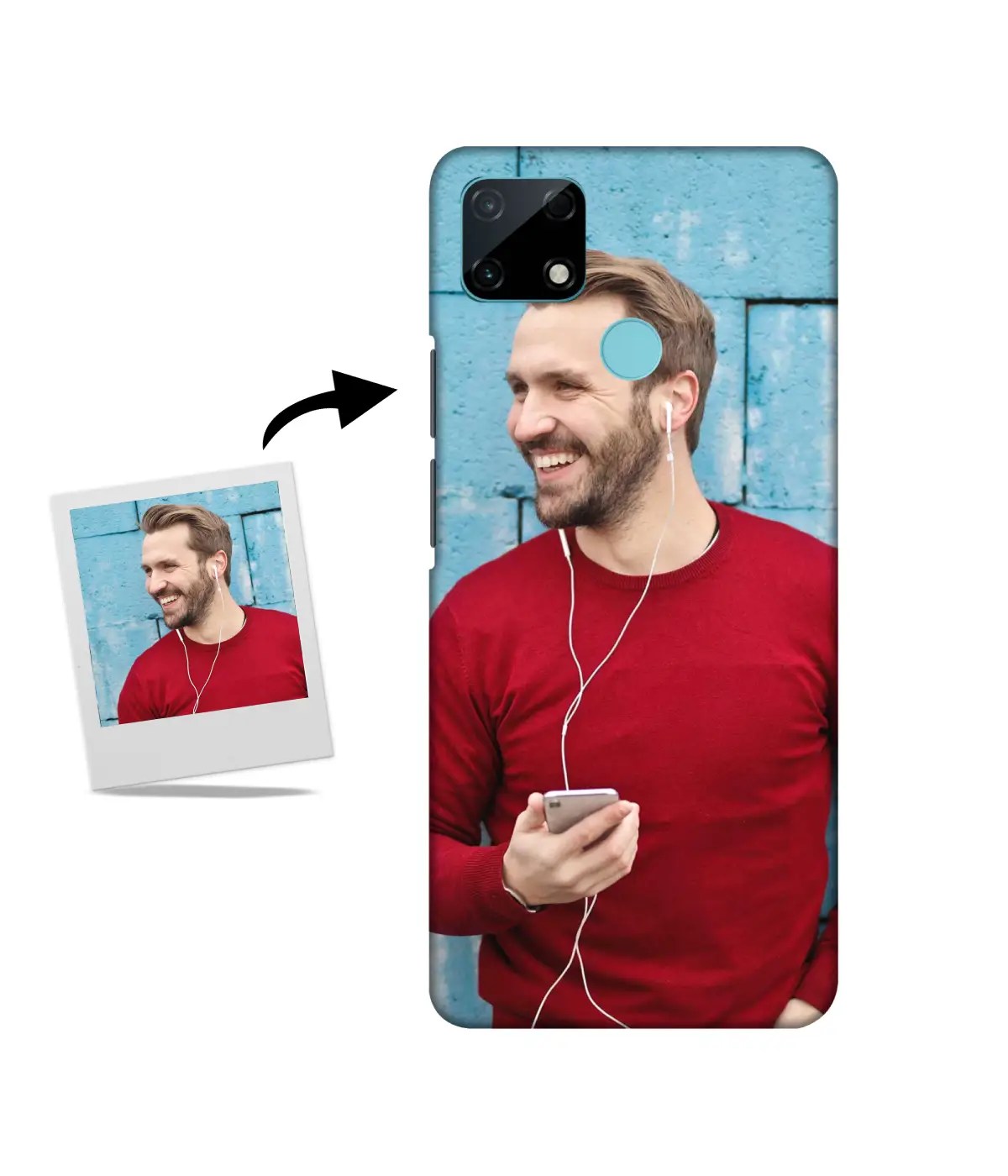Customized Realme Narzo 30A Back Cover