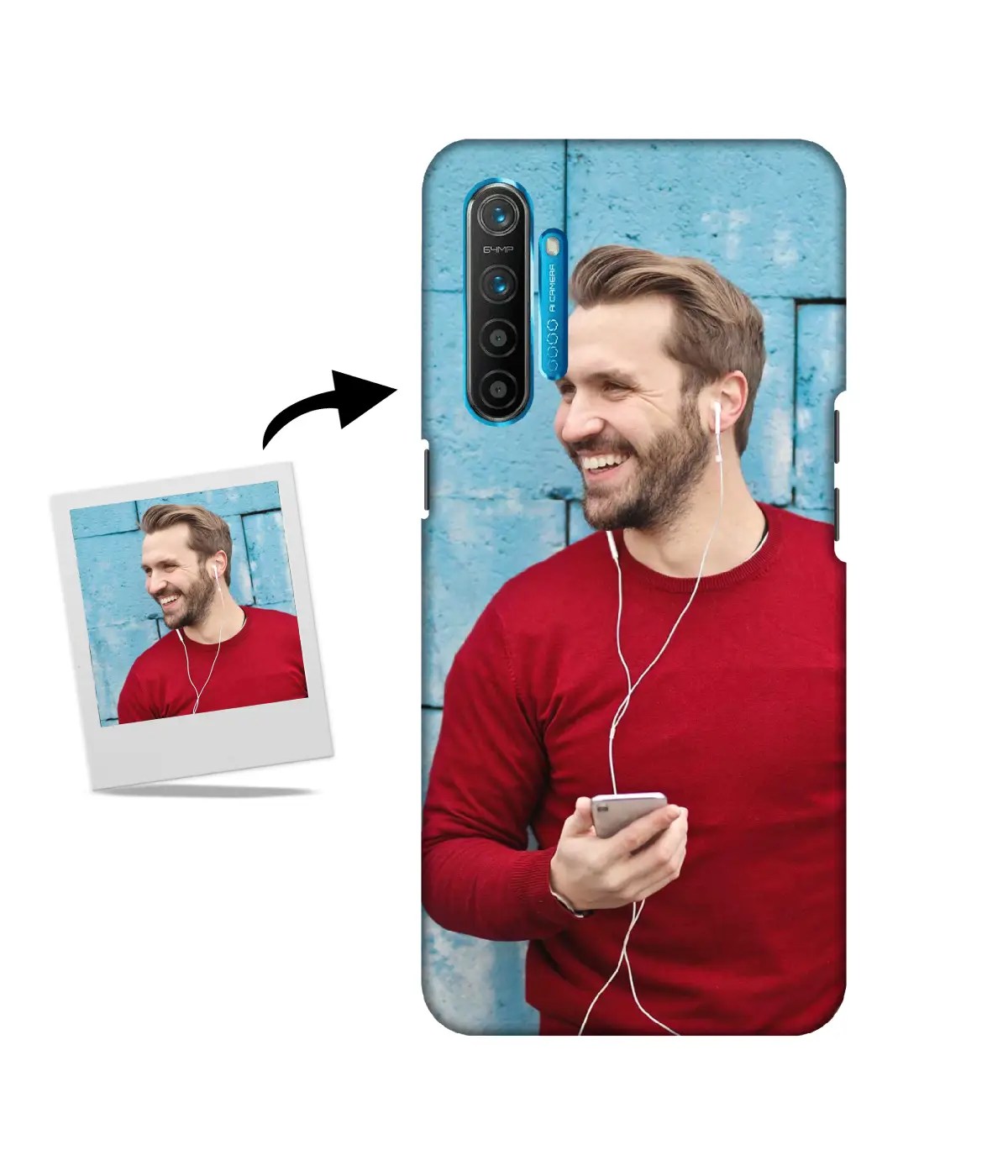 Customized Realme X2 Back Cover