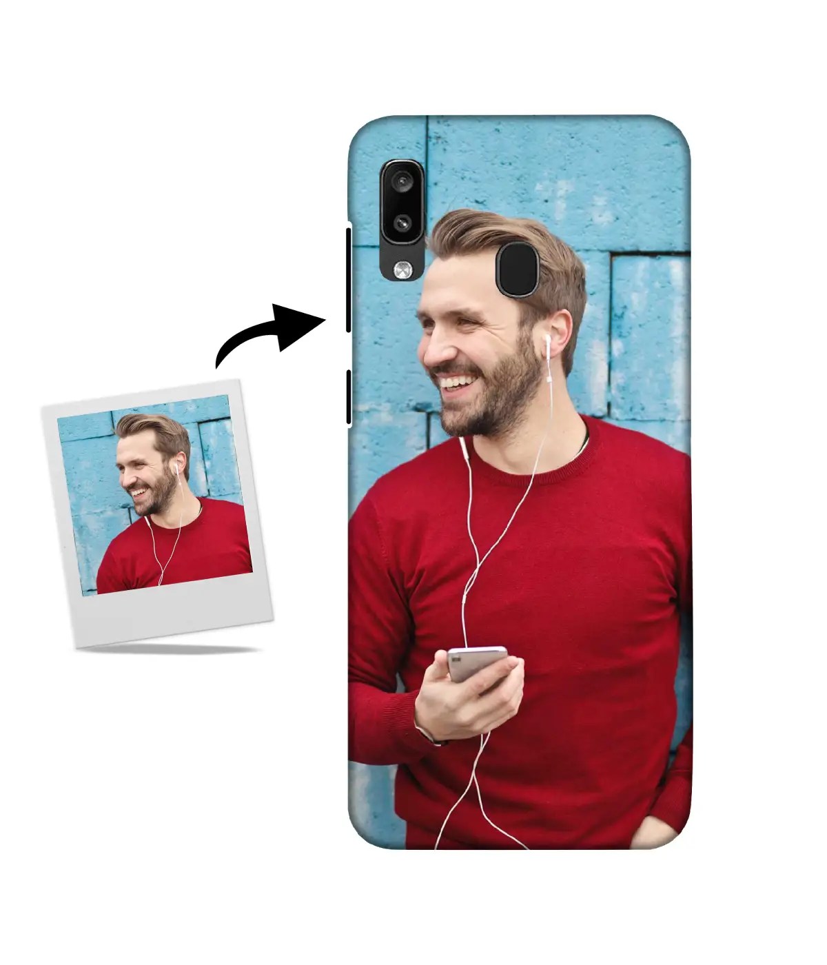 Customized Samsung A20 Back Cover