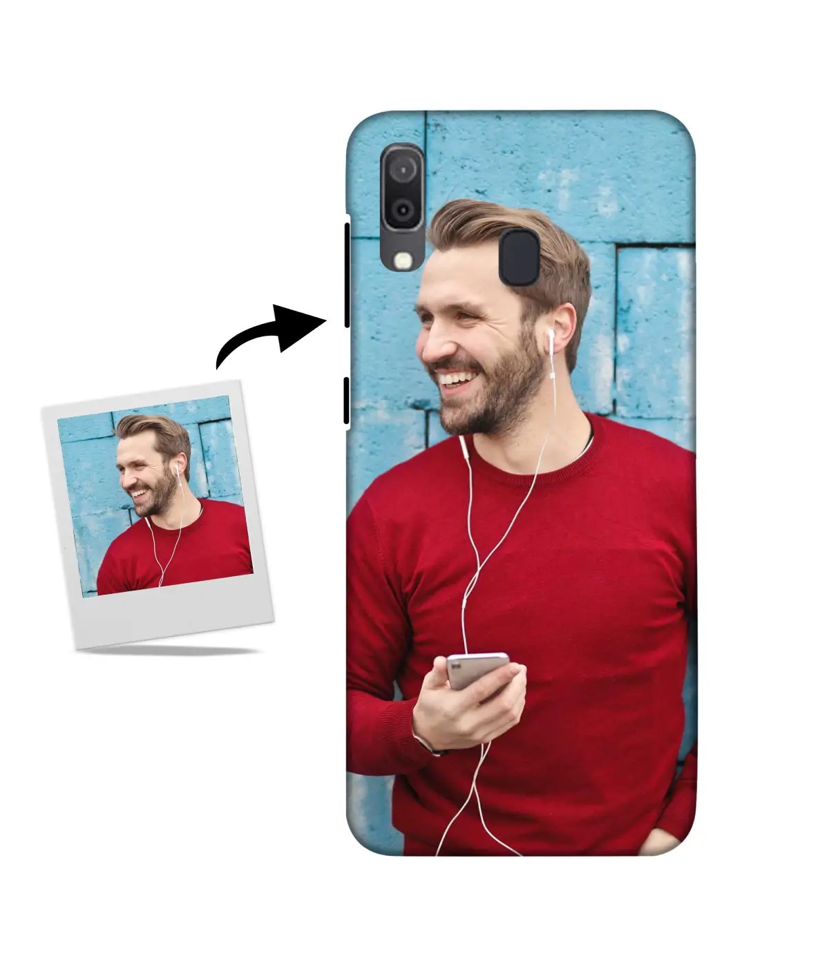 Customized Samsung A30 Back Cover