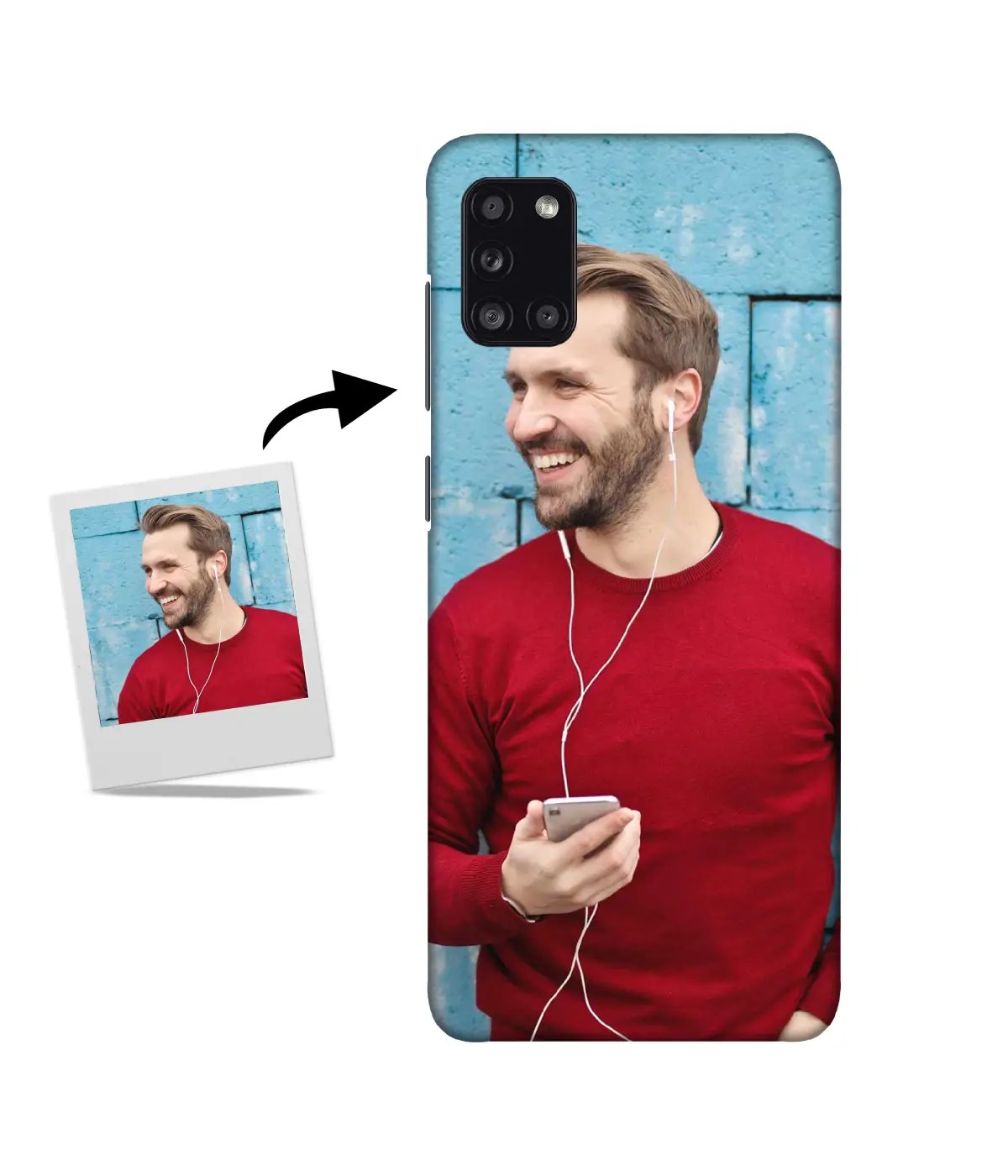 Customized Samsung A31 Back Cover