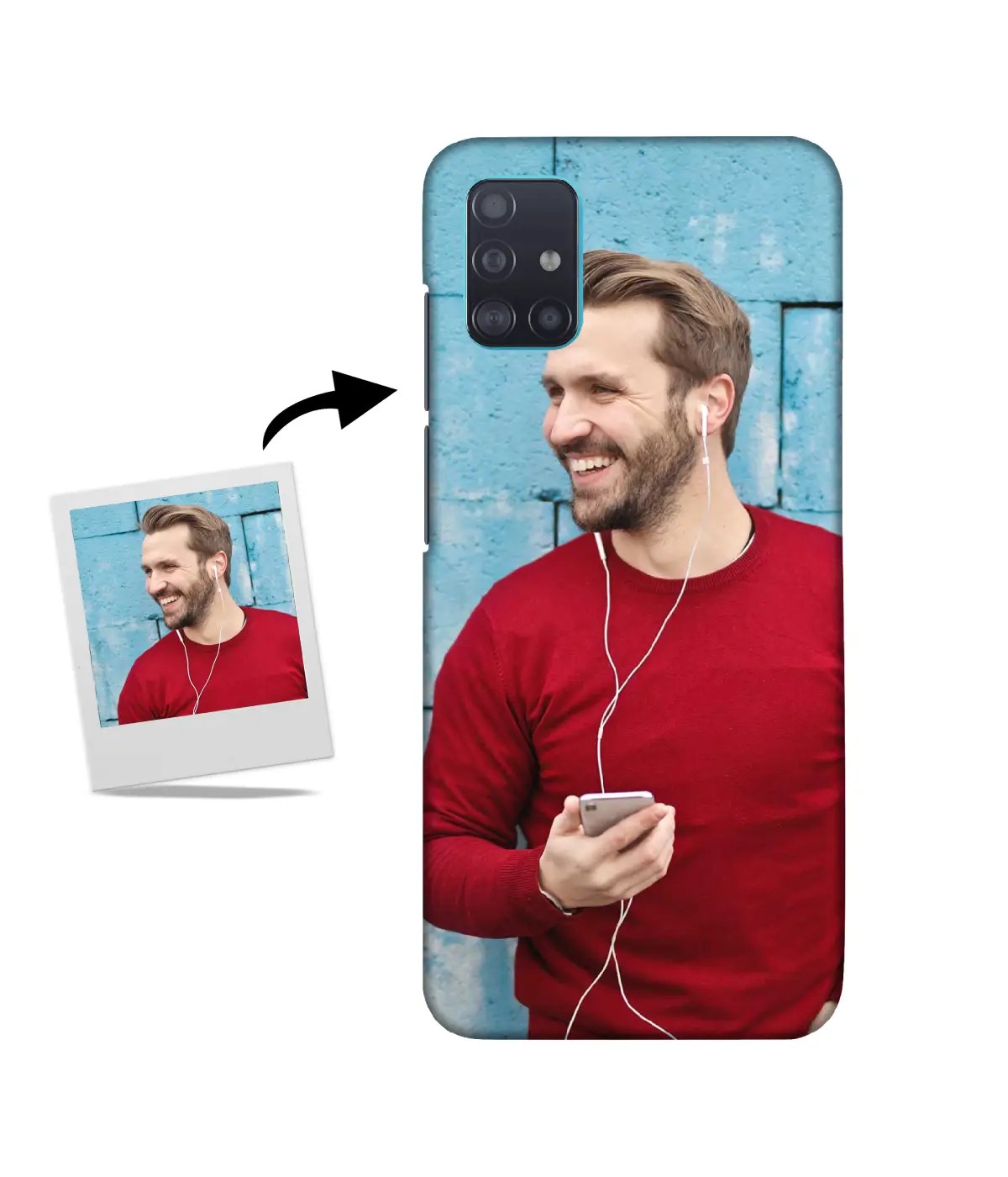 Customized Samsung A51 Back Cover