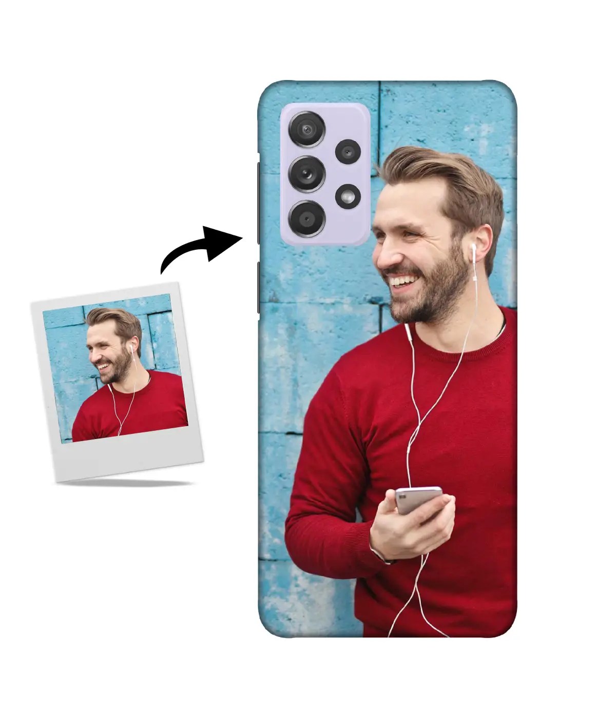 Customized Samsung A52 Back Cover