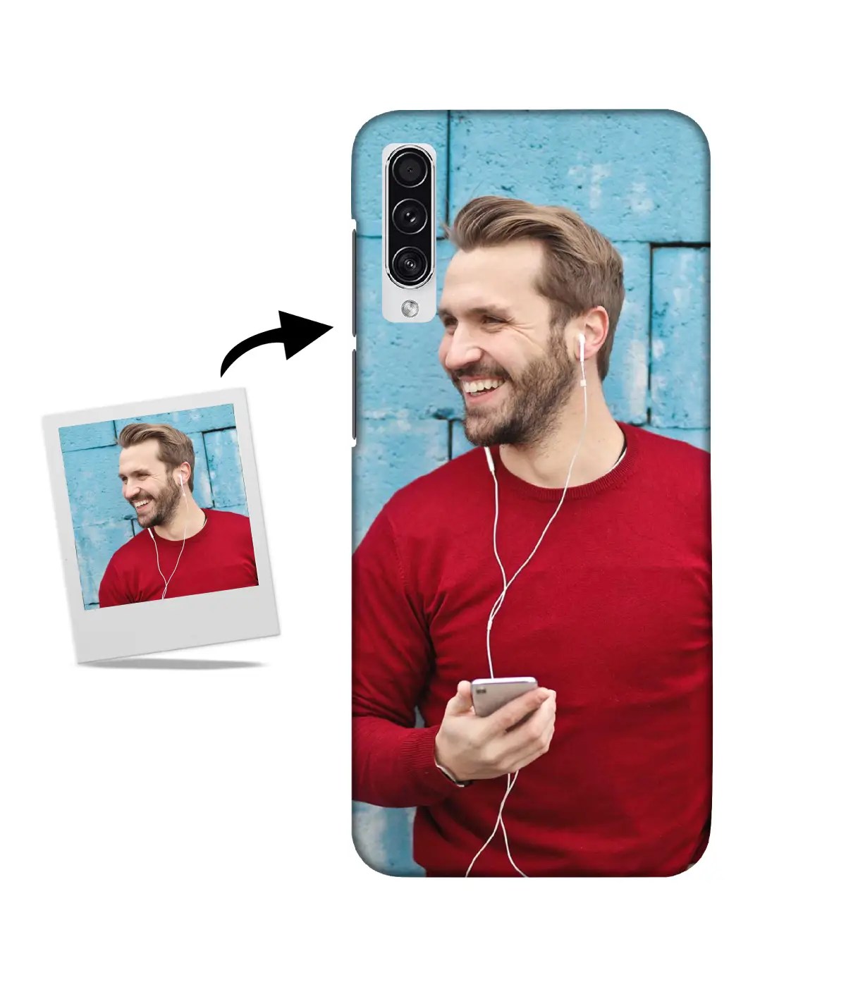 Customized Samsung A70 Back Cover