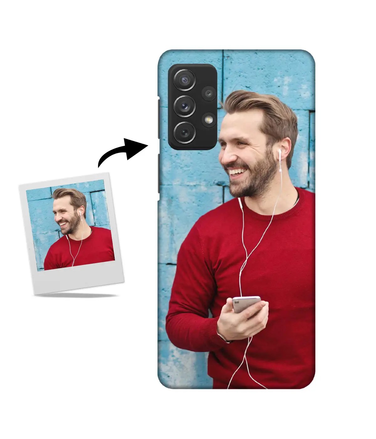 Customized Samsung A72 Back Cover
