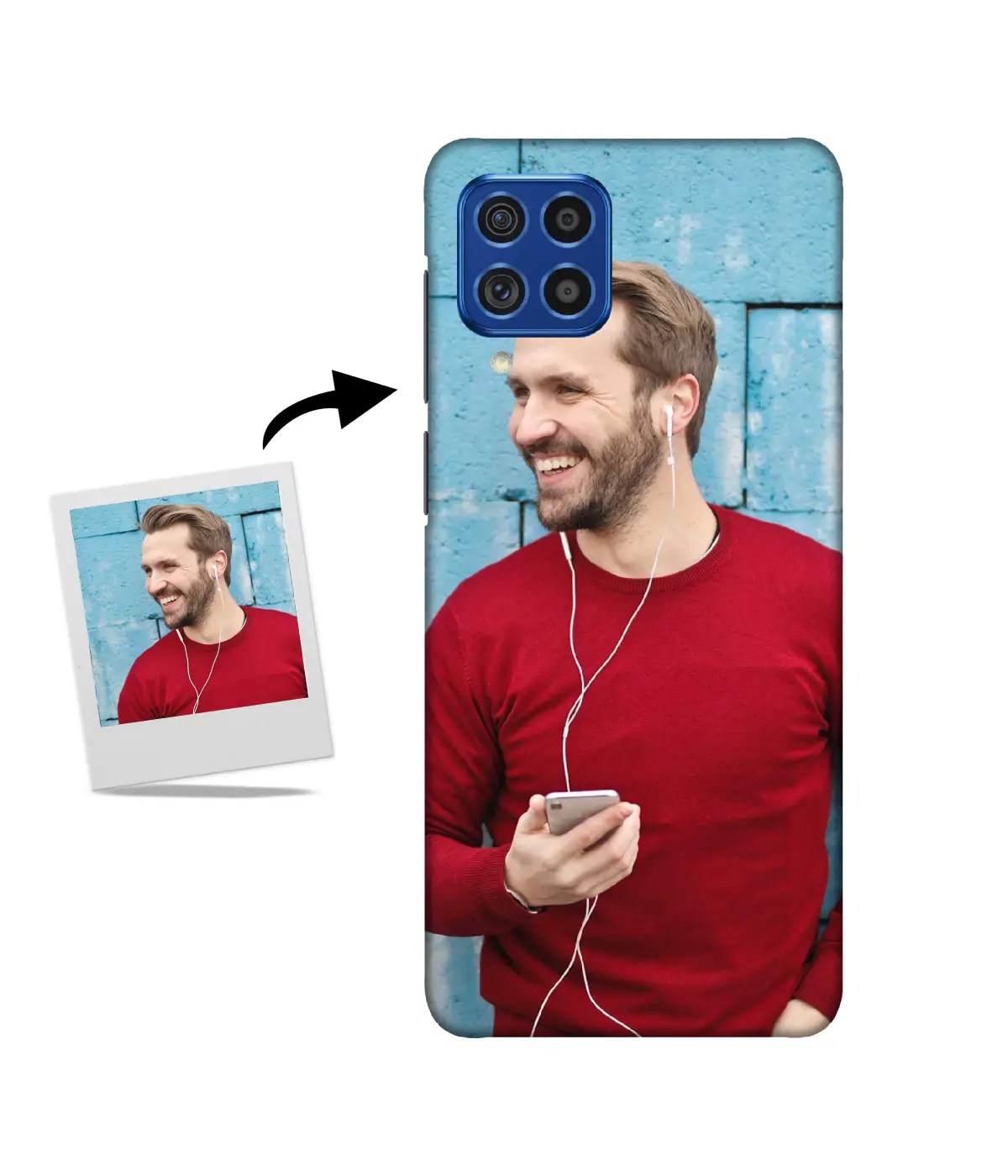 Customized Samsung F22 Back Cover