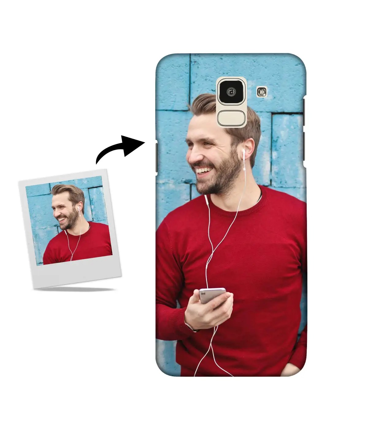 Customized Samsung J6 2018 Back Cover