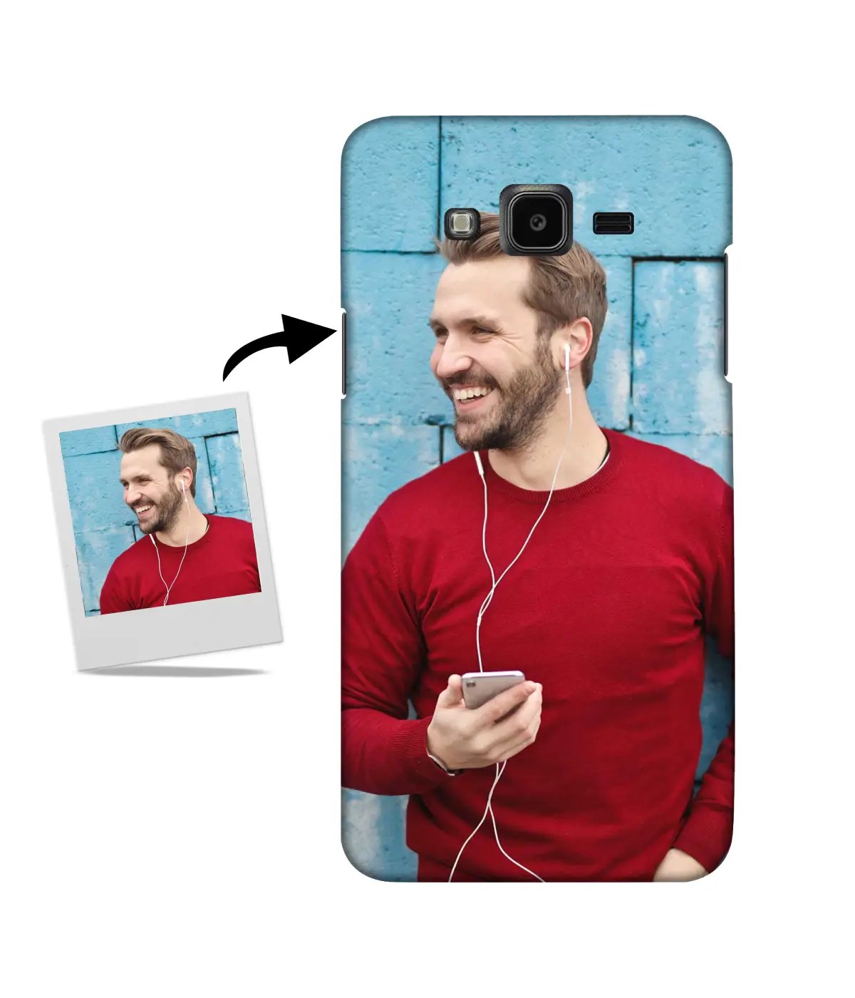 Customized Samsung J7 Prime Back Cover