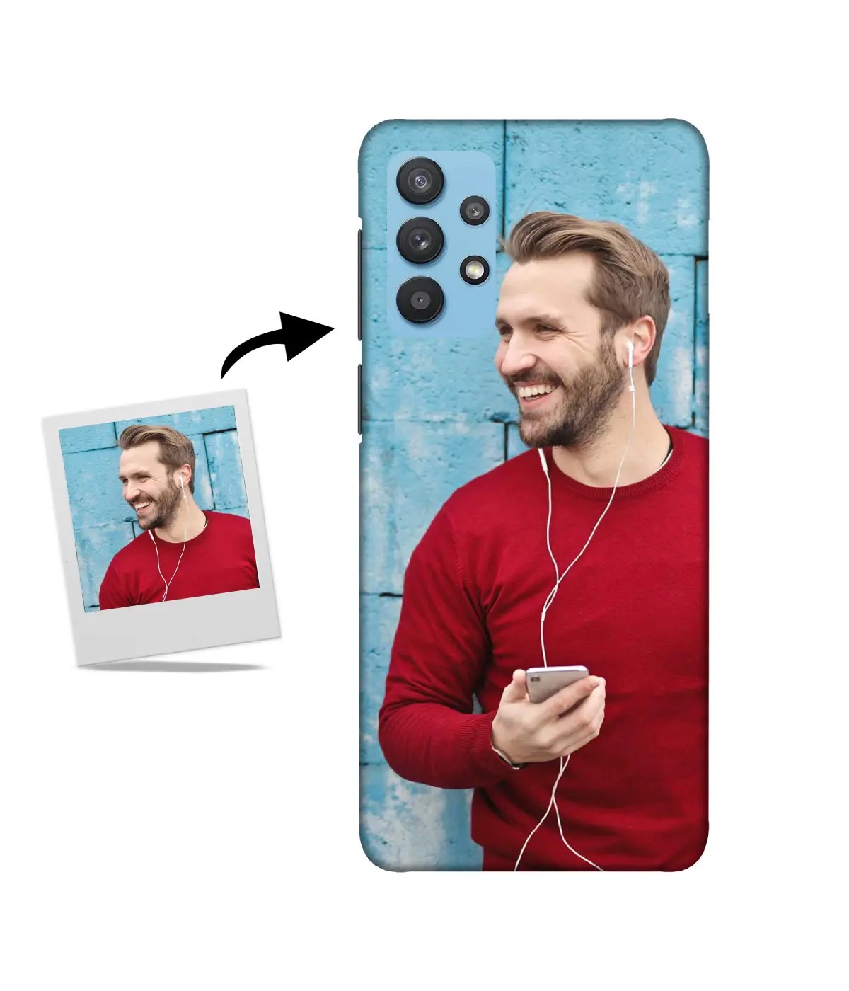 Customized Samsung M32 5G Back Cover