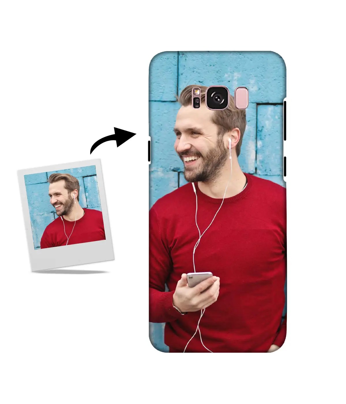Customized Samsung S8 Plus Back Cover