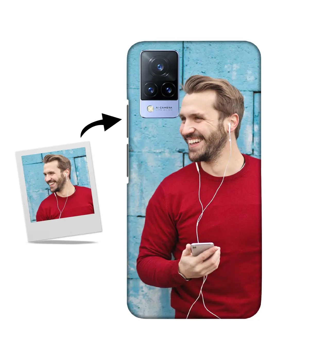 Customized Vivo V21 5G Back Cover