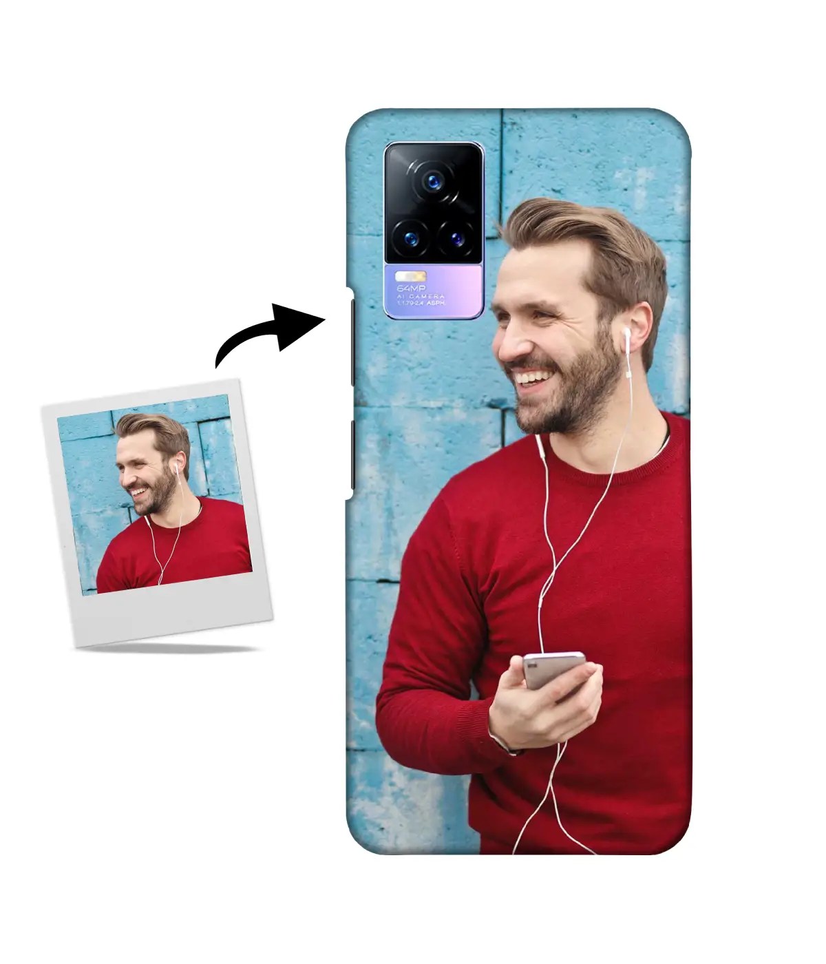 Customized Vivo Y73 Back Cover