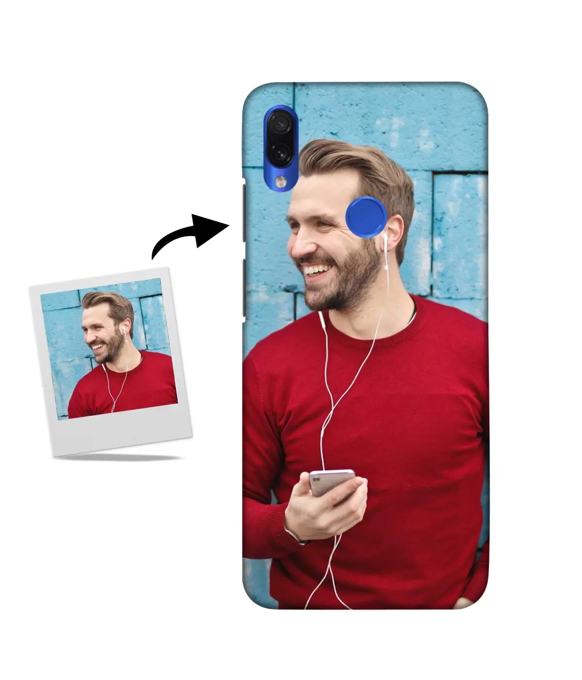 Customized Xiaomi Redmi Note 7s Back Cover