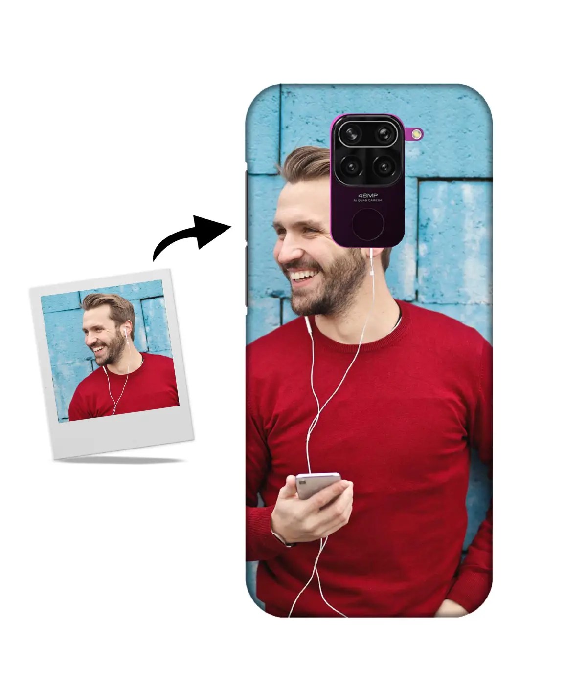 Customized Xiaomi Redmi Note 9 Back Cover