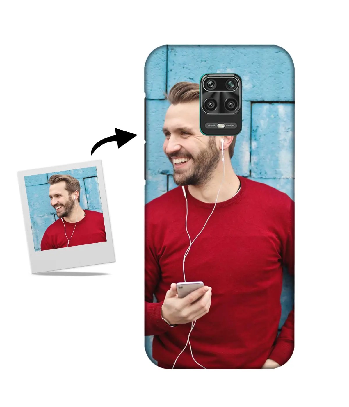 Customized Xiaomi Redmi Note 9 Pro Max Back Cover