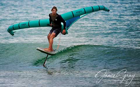 Wing Foil Course with James Casey in Coach Casey. Club