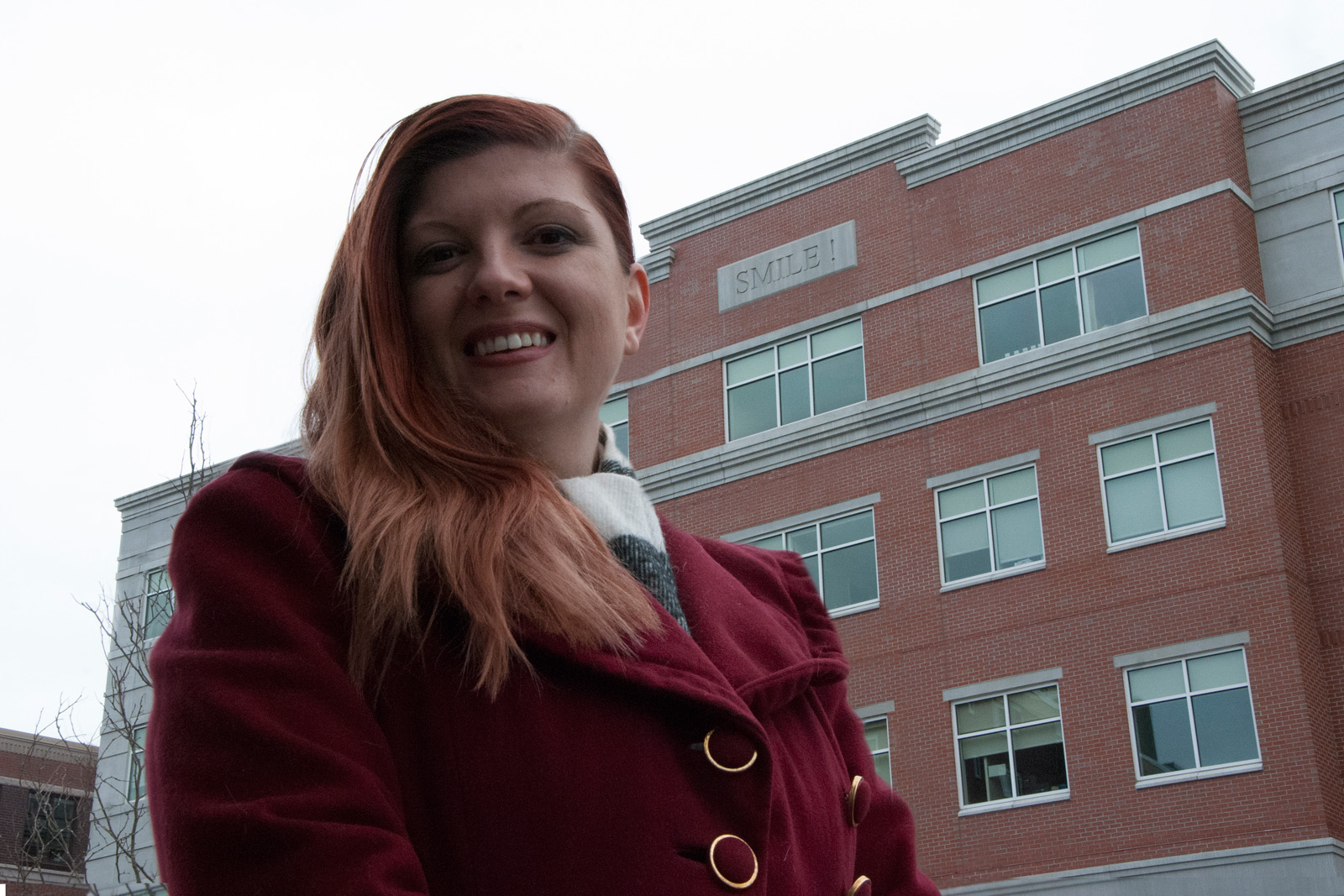 The lovely wife.