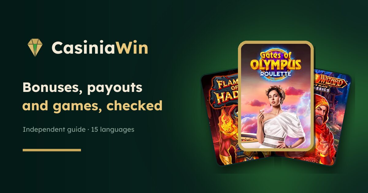 Recenzja Casinia Casino: Najlepszy wybór dla polskich graczy z kodem promocyjnym