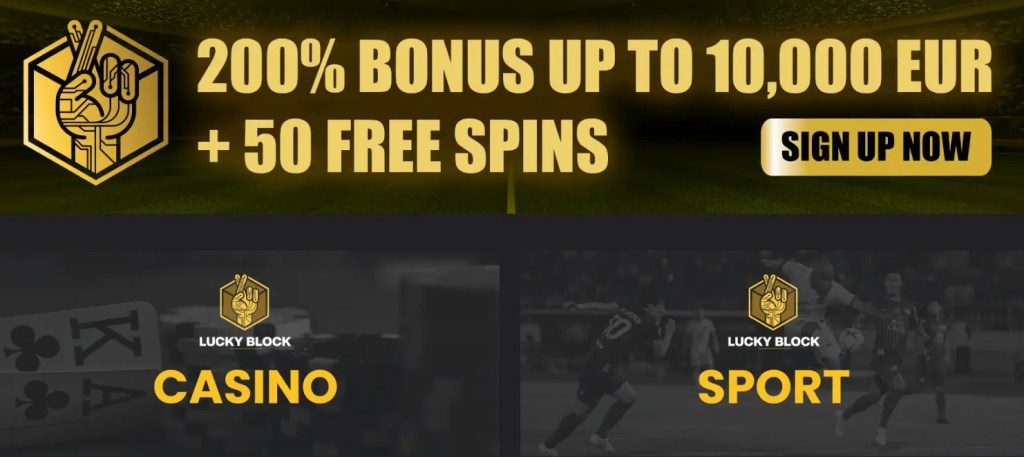 Krypto casino lucky block