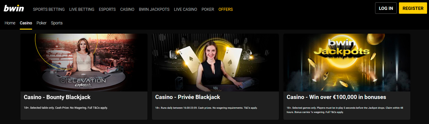 Bwin Casino Full Review 2022 – Get no Deposit Bonus & Free Spins