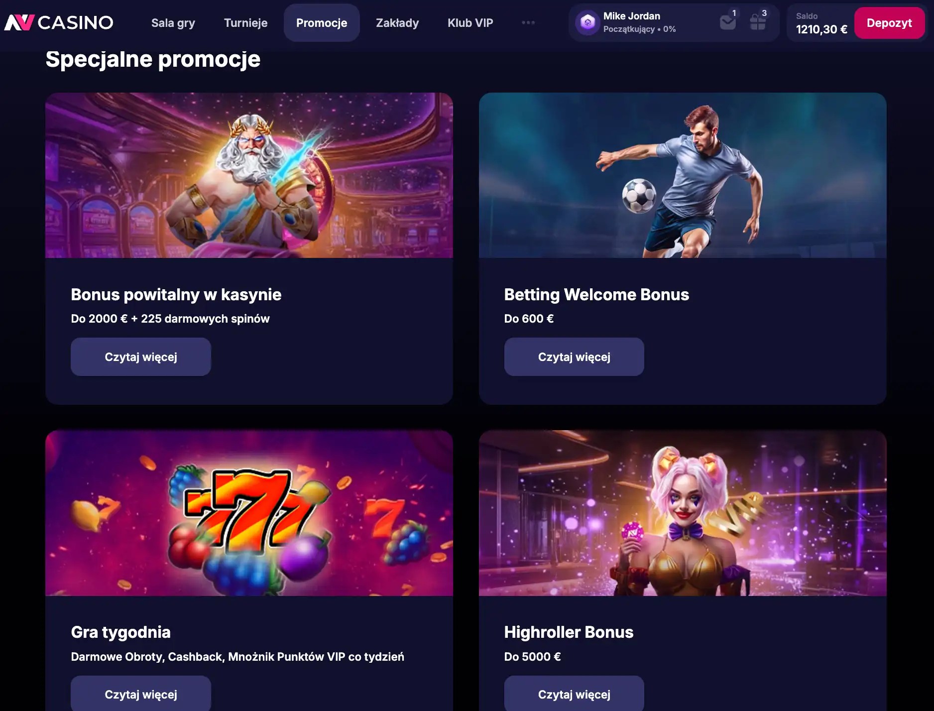 NV Casino Bonus: Cashback, Oferta Powitalna i Bonus Doładowania