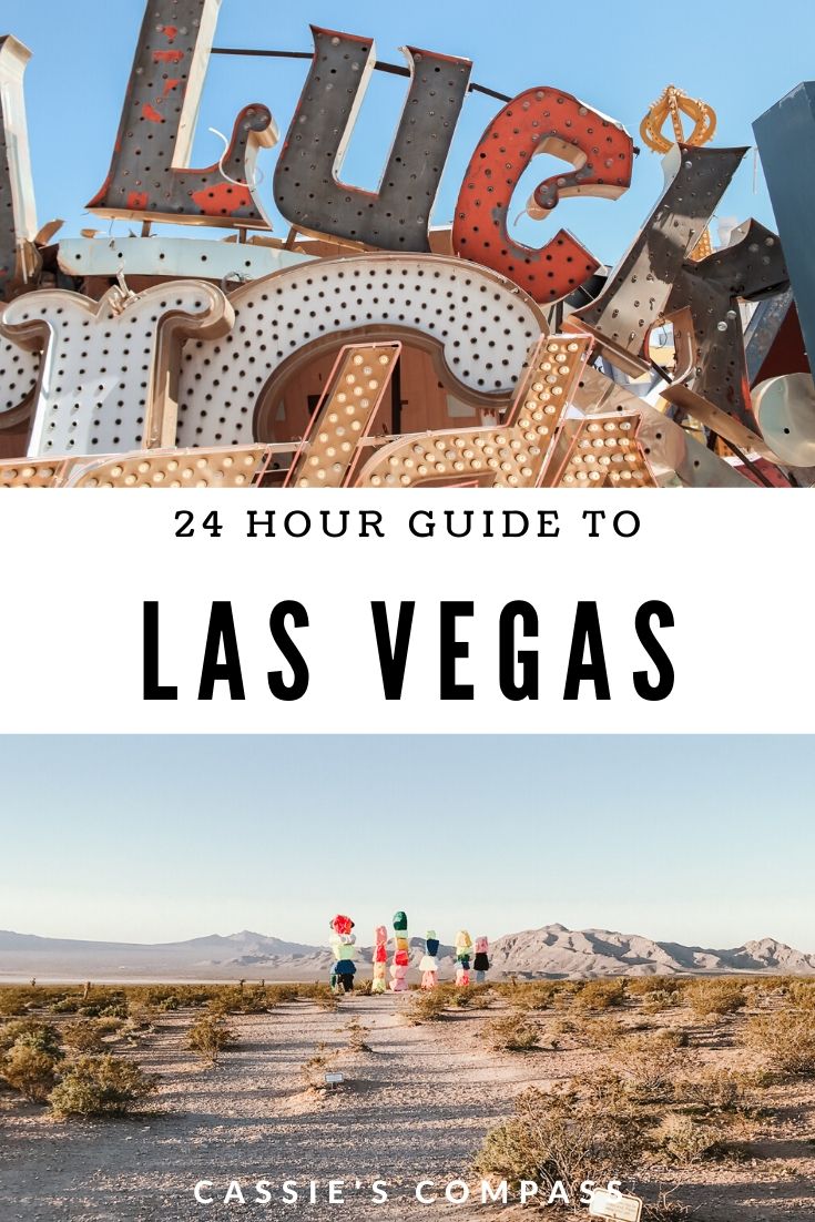 how to spend one day in las vegas pin