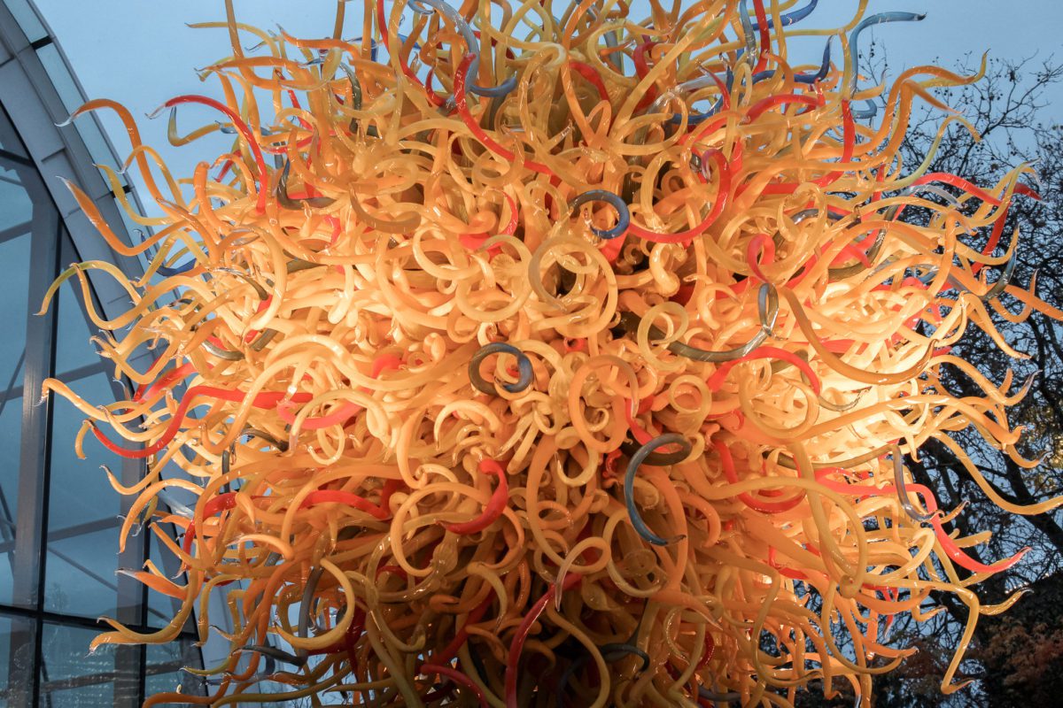 chihuly art in downtown seattle