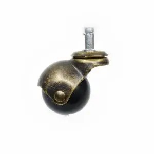 bronze antique ball caster