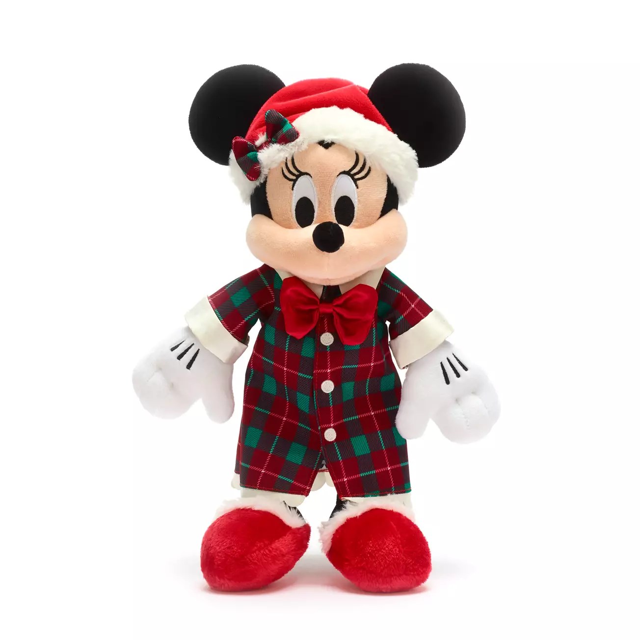 Pre Order Hkdl Minnie Mouse Holiday Cheer Small Plush Castleplanethk