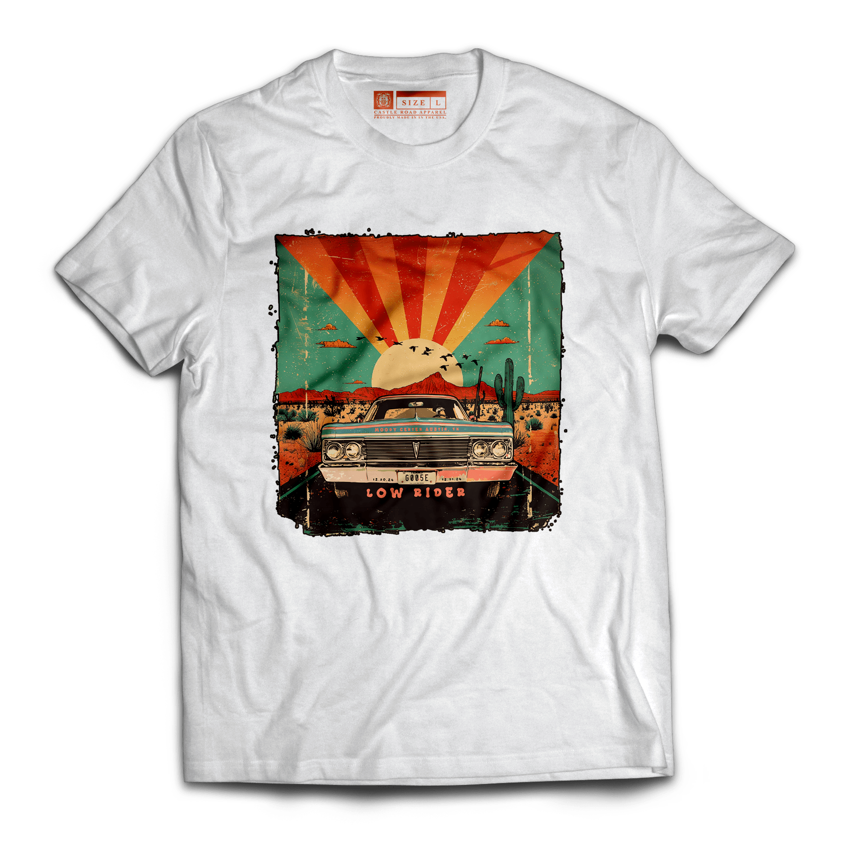 Goose Austin TX Low Rider NYE 2024 Run T