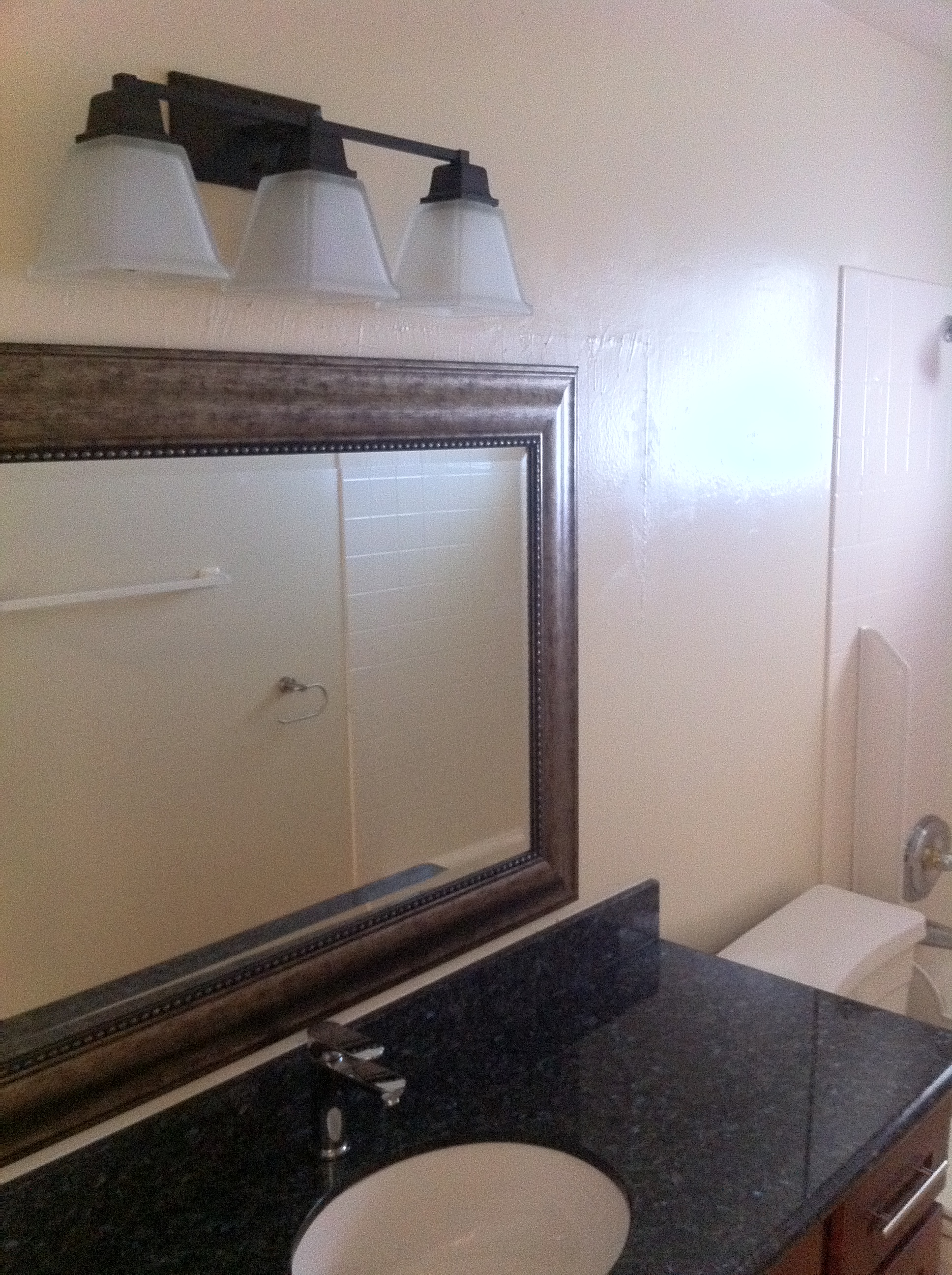 Remodeled bathroom