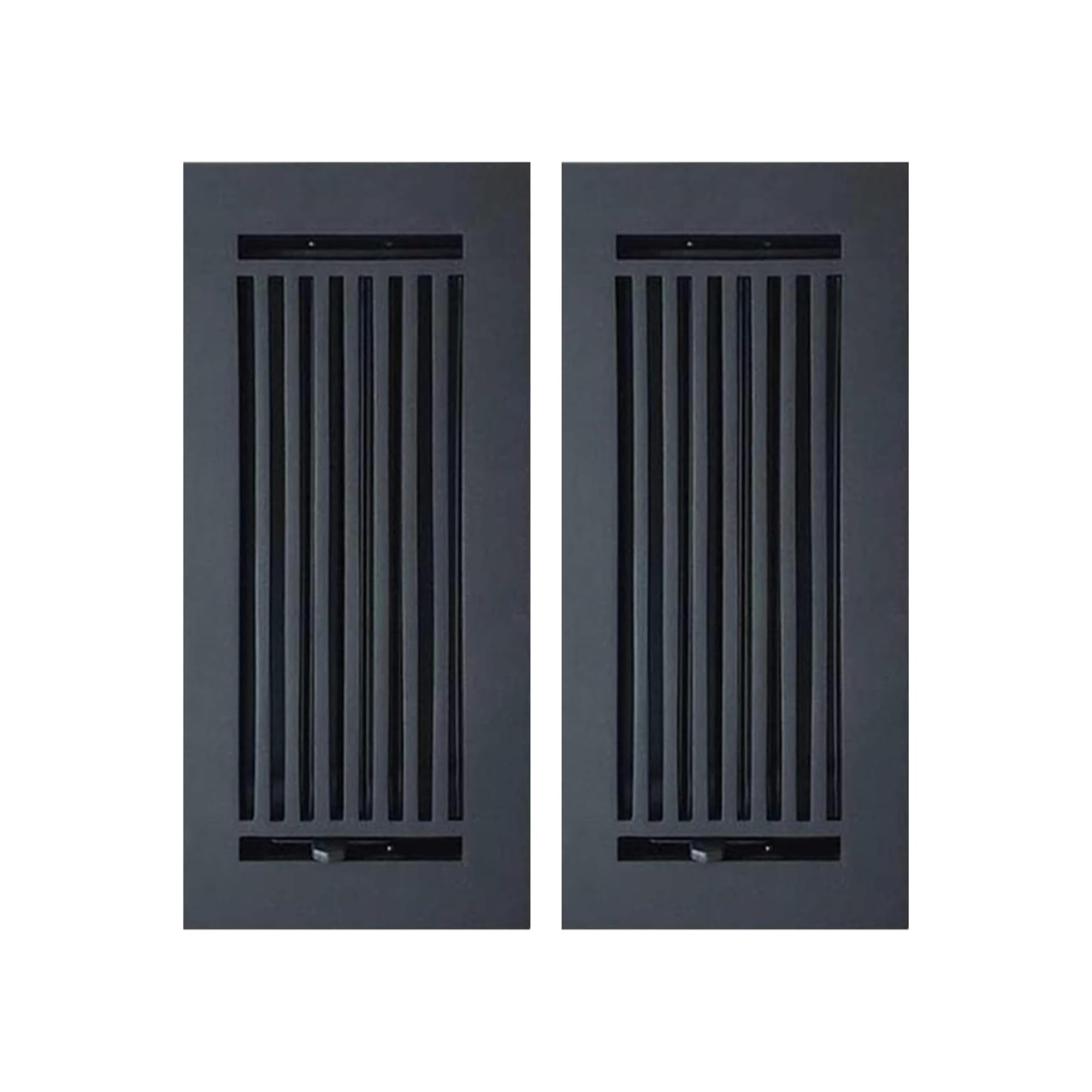 Cast Aluminum Floor Vent Cover 4"x10"- Pack of 2, Model- Express