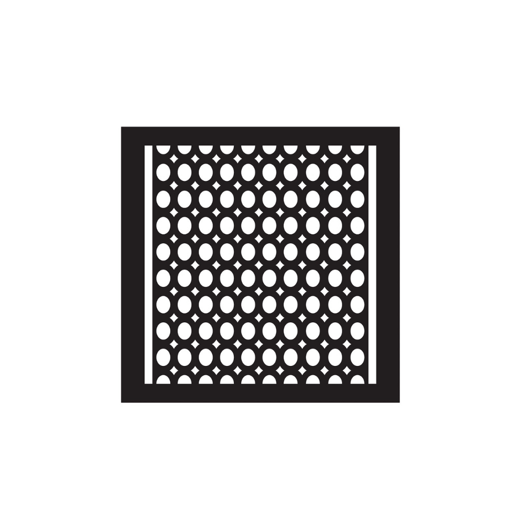 Cast Aluminum Vent Cover | Floor Register 13"x13"-Oval