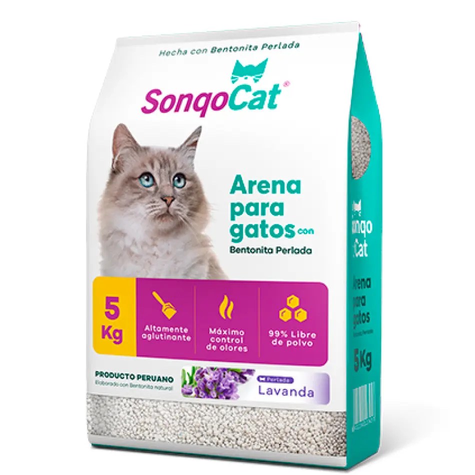 Arena Perlada Sonqo Cat 5kg Cat-oh pet shop