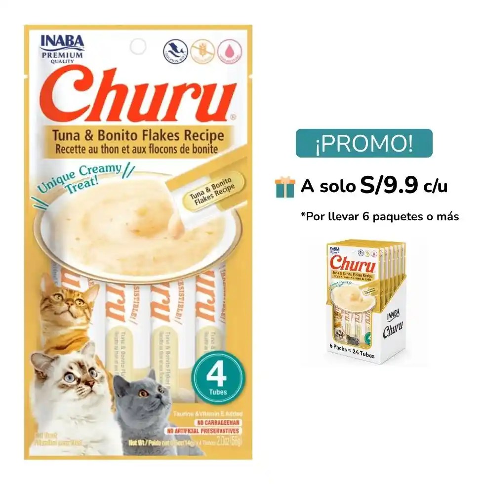 Promo churu con precios escalonados en Lima Perú